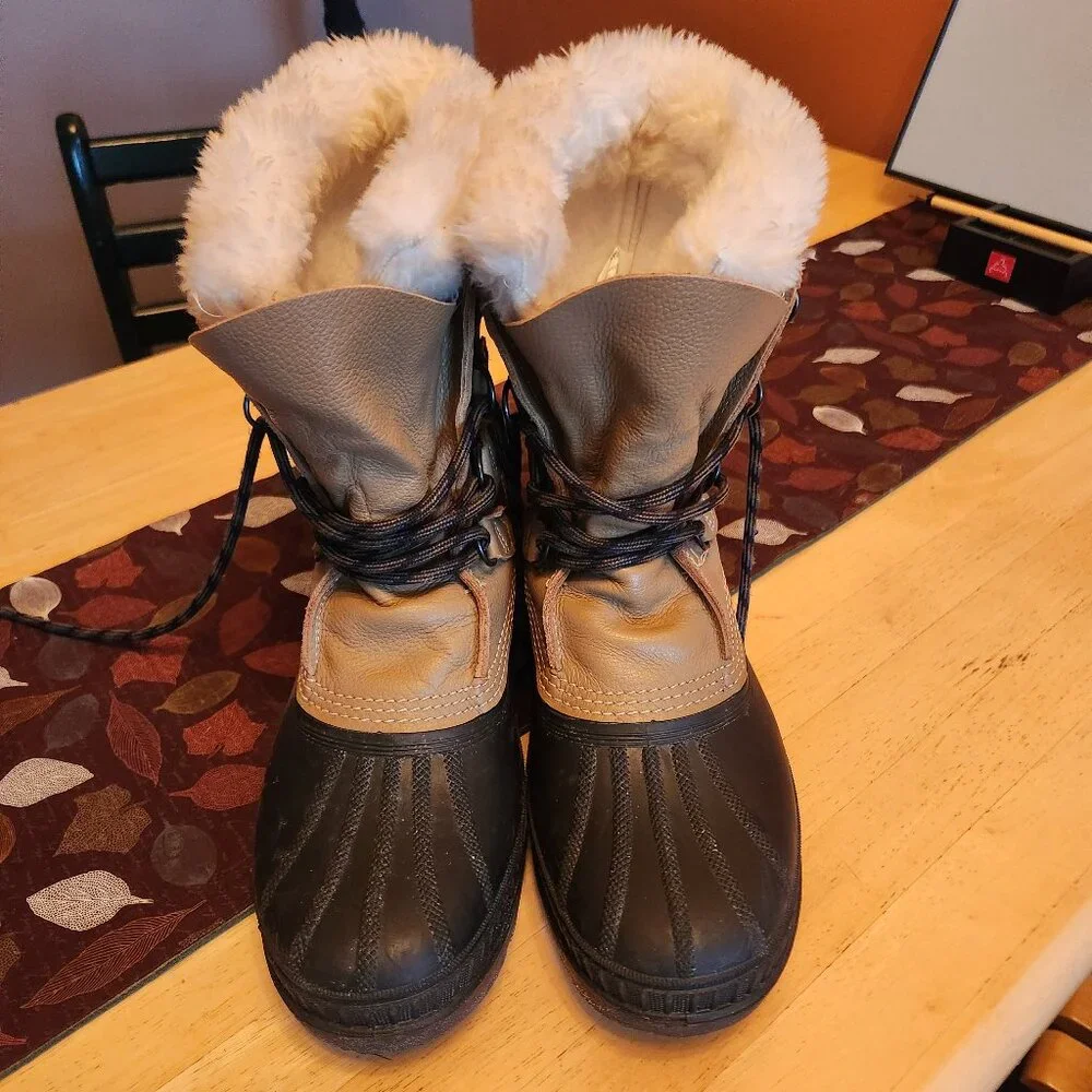 Sorel Men's Kaufman Canada Boots Sz 8 - Picture 1 of 13